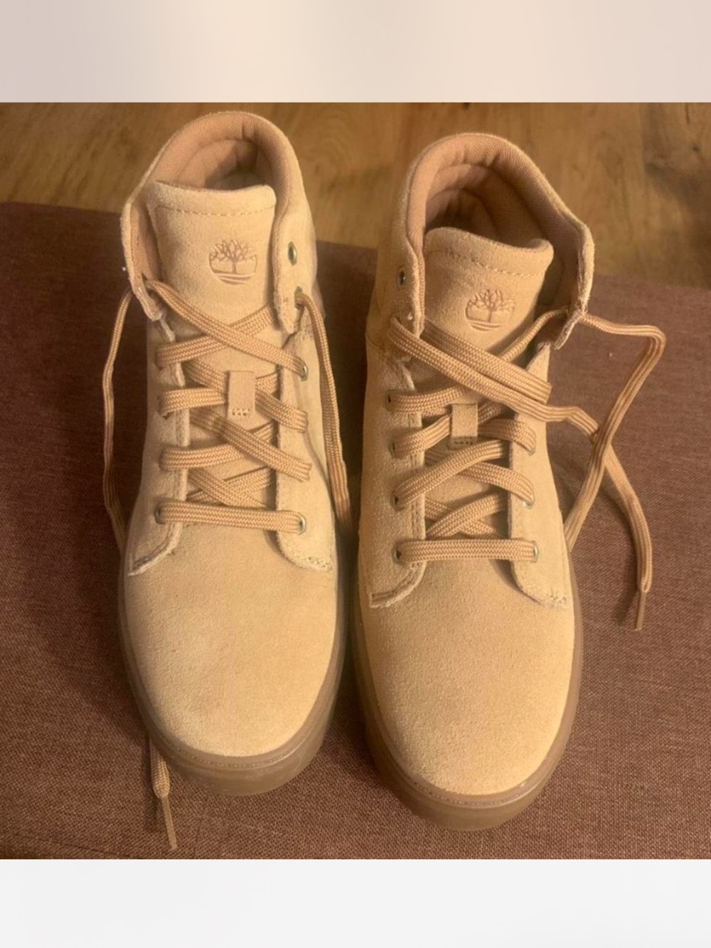 Timberland Women’s Wheat Suede High-Top Boots